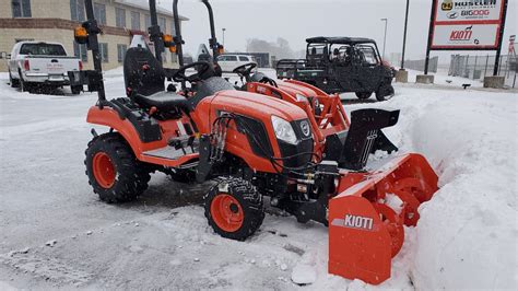 replacement of defective parts by an authorized Kioti dealer. . Kioti snowblower manual